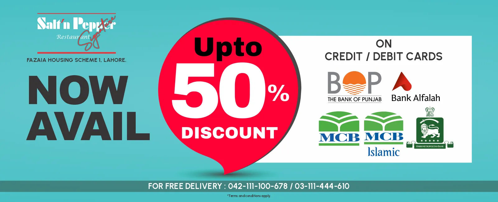 Upto 50% off Discount Image